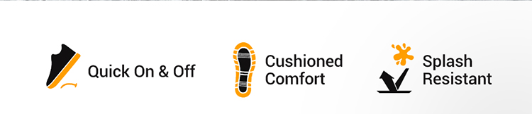 ⏰Men's outdoor swivel buckle work shoes（Waterproof, Anti-slip,Comfortable and Breathable）